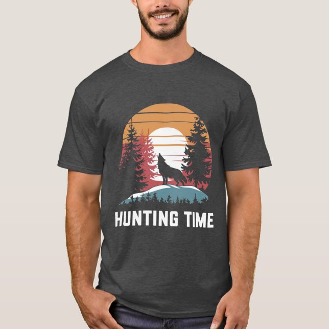 Hunting time T-Shirt (Front)