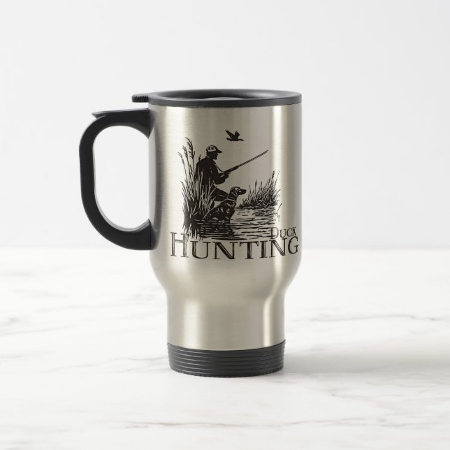 Hunting Travel Mug (Left)