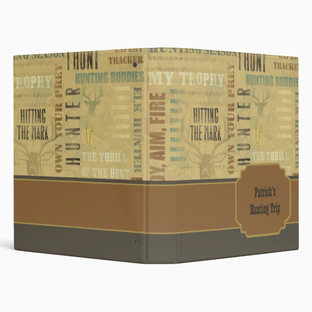 Hunting Trip Photo Binder (Background)