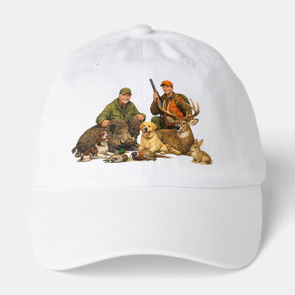 Hunting trophies with dogs outdoor hunter gift hat