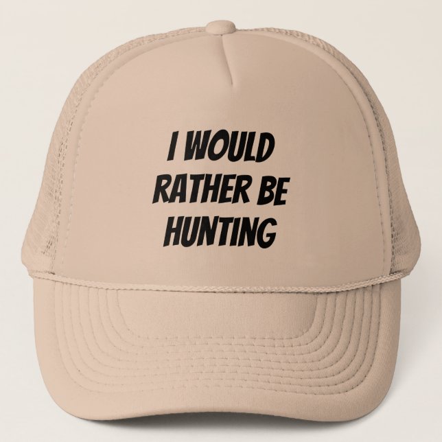 Hunting Trucker Hat (Front)