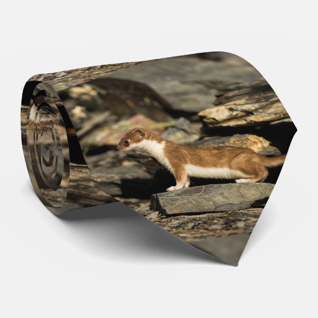 Hunting Weasel Neck Tie (Rolled)
