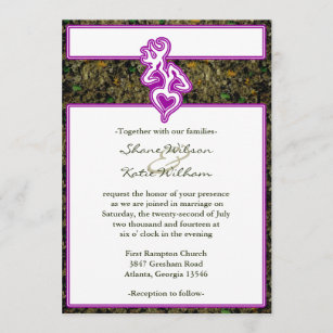 Hunting Wedding Invitation Camo Wedding DIY Editable Wedding 