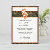 Hunting Wedding Invitation (Standing Front)