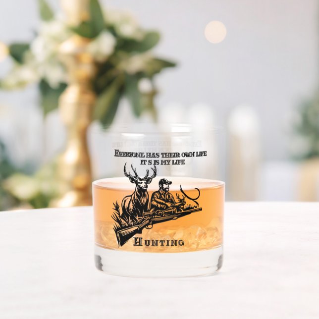 Hunting Whiskey Glass (Insitu (Wedding))