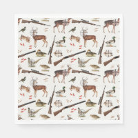 Hunting Wildlife Outdoorsman Pattern