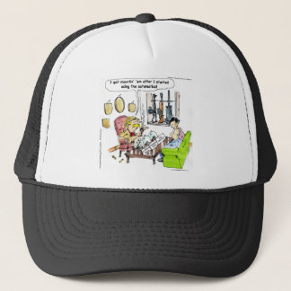 Hunting With Automatics Funny Gifts & Tees Trucker Hat