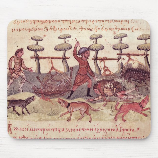 Hunting with Nets Mouse Pad (Front)