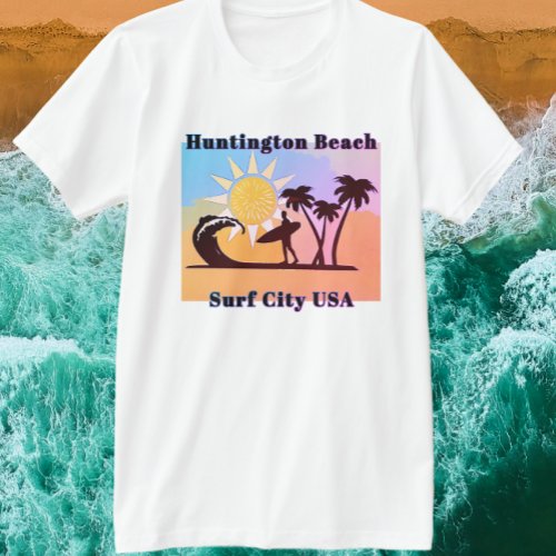 Huntington Beach CA Surf City USA T_Shirt