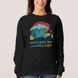 Huntington Beach California Beach Summer Surfing P Sweatshirt