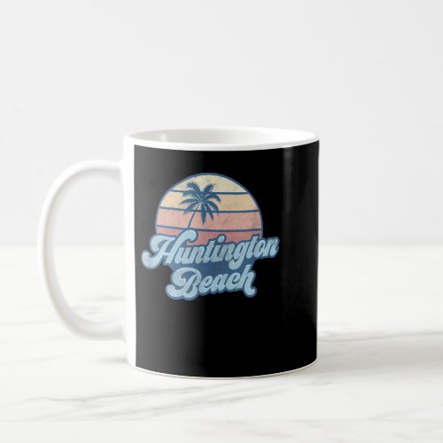 Huntington Beach California CA T Shirt Vintage 70s Coffee Mug