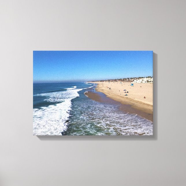 Huntington Beach, California Canvas Print (Front)