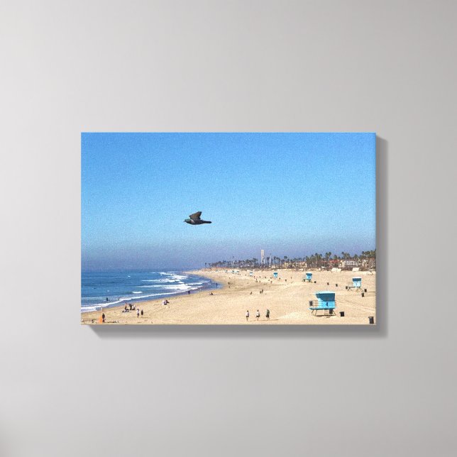 Huntington Beach, California Canvas Print (Front)