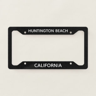 Huntington Beach, California License Plate Frame
