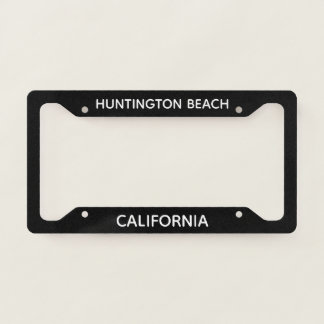 Huntington Beach, California License Plate Frame