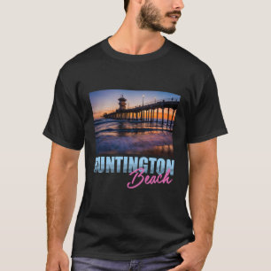 Huntington Beach California Orange County Pier Doc T-Shirt