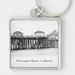 Huntington Beach , California Pier Keychain