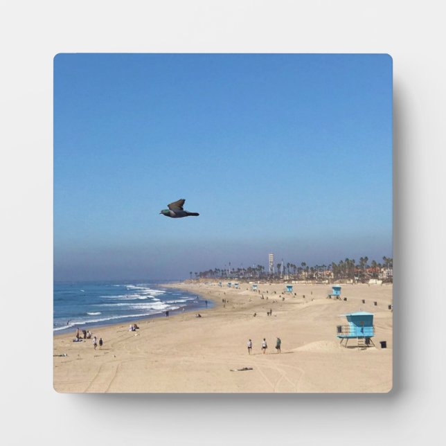 Huntington Beach, California Plaque (Front)