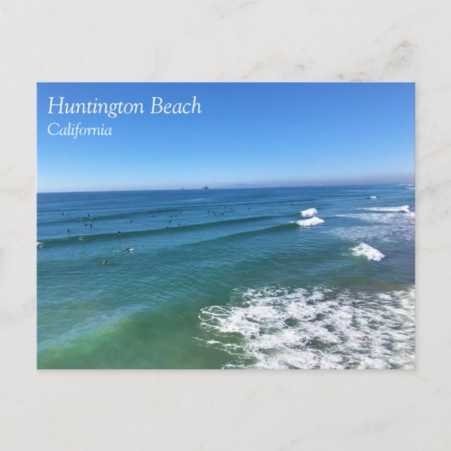 Huntington Beach, California Postcard (Front)