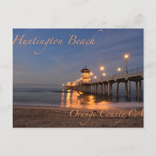 Huntington Beach California Postcard