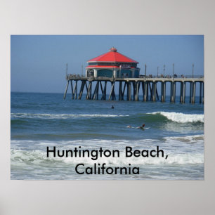 Huntington Beach, California Poster