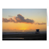 Huntington Beach, California, Sunset (Front Horizontal)