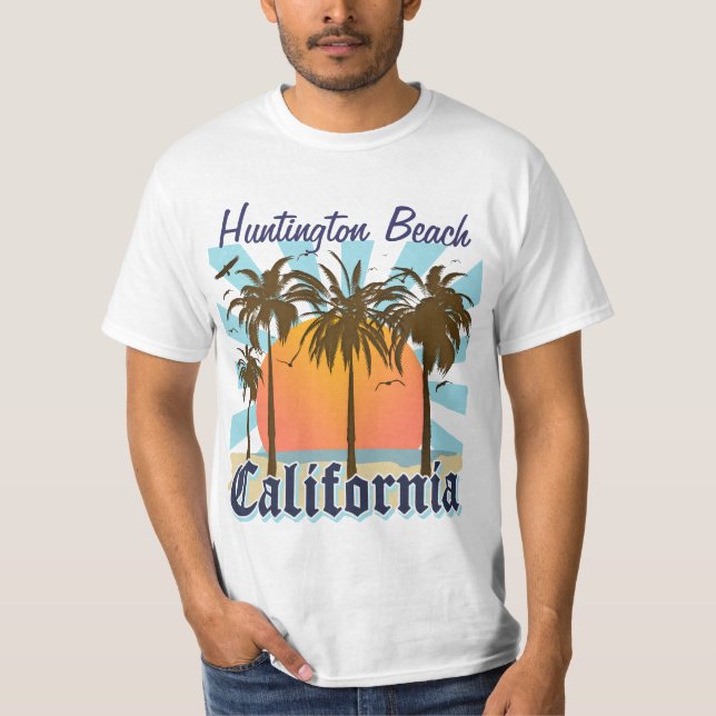 Huntington Beach California T-Shirt (Front)