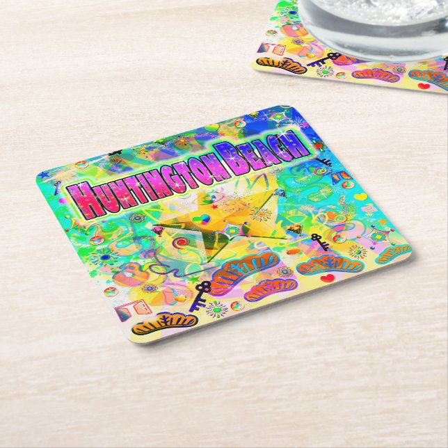 Huntington Beach Epoch Hour Coaster (Angled)