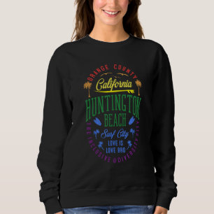 Huntington Beach Inclusive & Diversity City Badge Sweatshirt