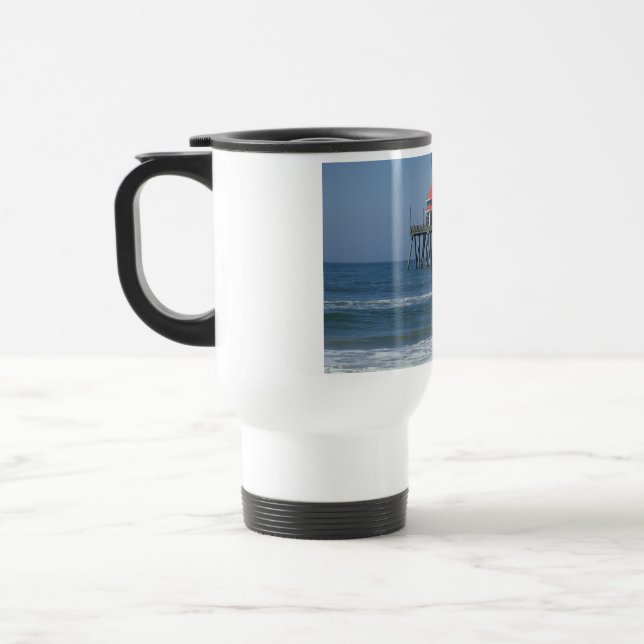 Huntington Beach Mug - Customized (Left)