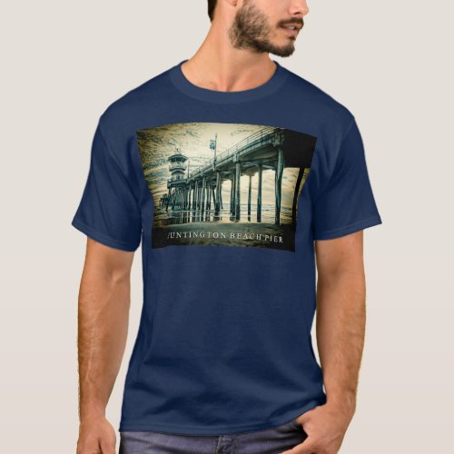 Huntington Beach Pier 1 T_Shirt