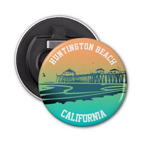 Huntington Beach Pier Bottle Opener