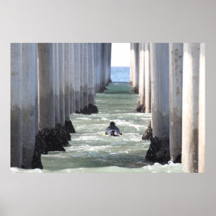 Huntington Beach Pier " California Poster