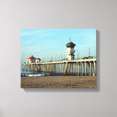 Huntington Beach Pier Canvas Print
