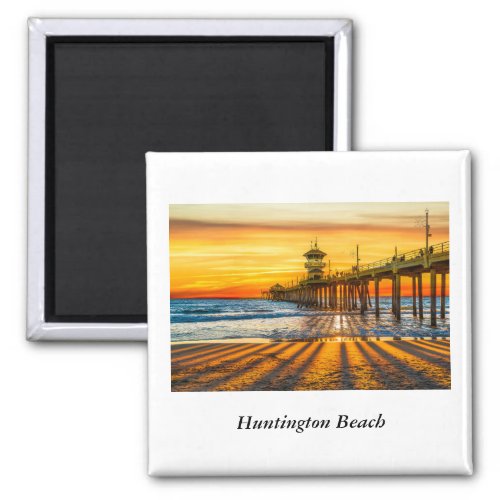Huntington Beach Pier Magnet