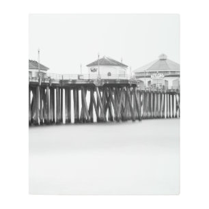 Huntington Beach Pier Metal Print