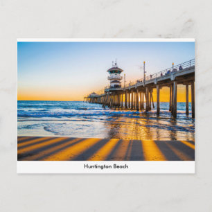 Huntington Beach Pier Postcard