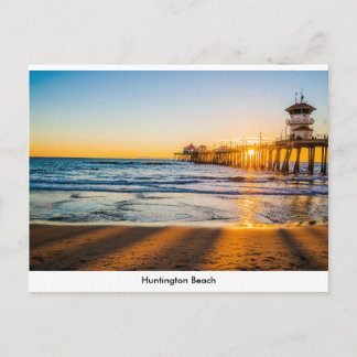 Huntington Beach Pier Postcard