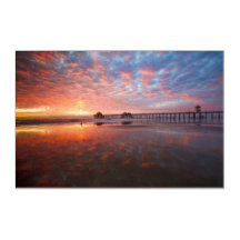 Huntington Beach Pier Sunset 