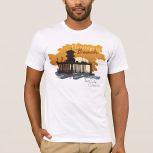 Huntington Beach Pier Sunset - Surf City Tee