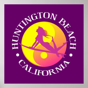 Huntington Beach Poster