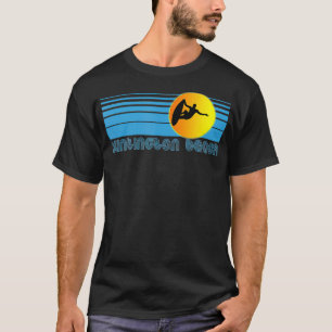 Huntington Beach Retro Surf Surfing Design Clothe T-Shirt