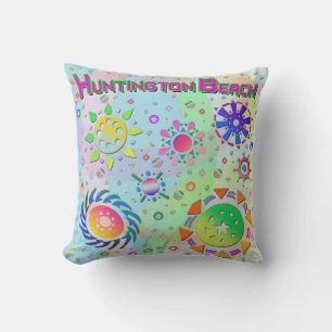 Huntington Beach Seven Suns & Energy Pillow