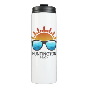Huntington Beach South Carolina Sunglasses Thermal Tumbler