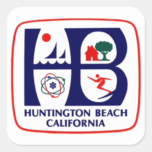 Huntington Beach Sticker