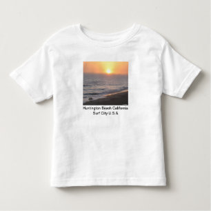 Huntington Beach "Surf City" Toddler T-shirt