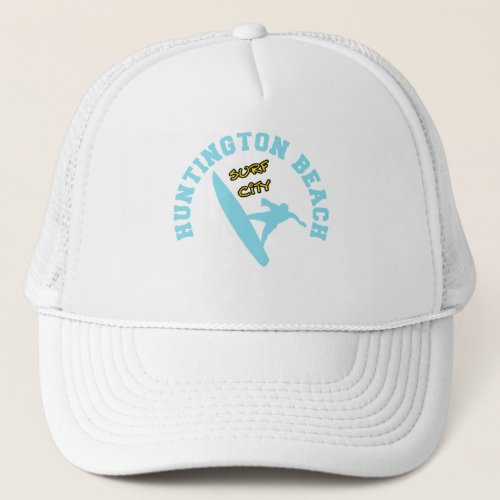 Huntington Beach Surf City Trucker Hat