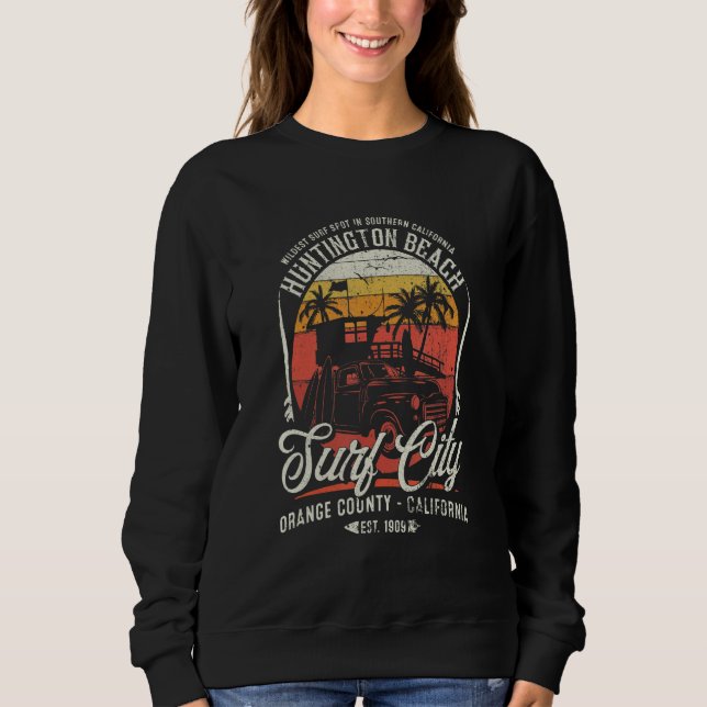 Huntington Beach Surf City West Coastu2019s Wildes Sweatshirt (Front)