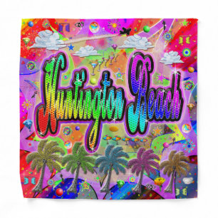 Huntington Beach Vista Express Bandana