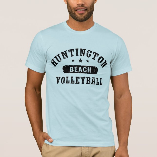 Huntington Beach Volleyball T-Shirt (Front)